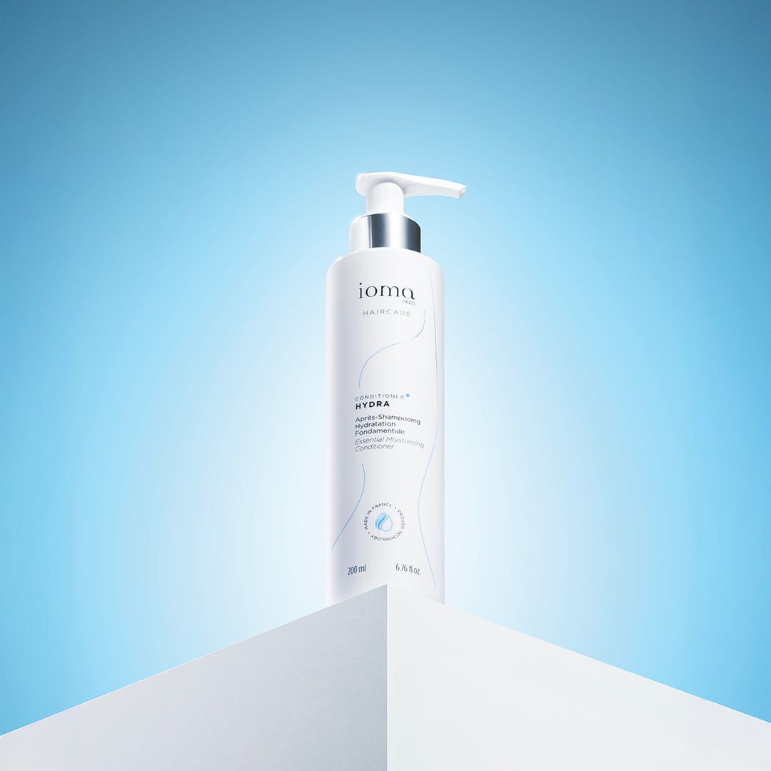 Après-Shampooing Hydratation Fondamentale posé IOMA