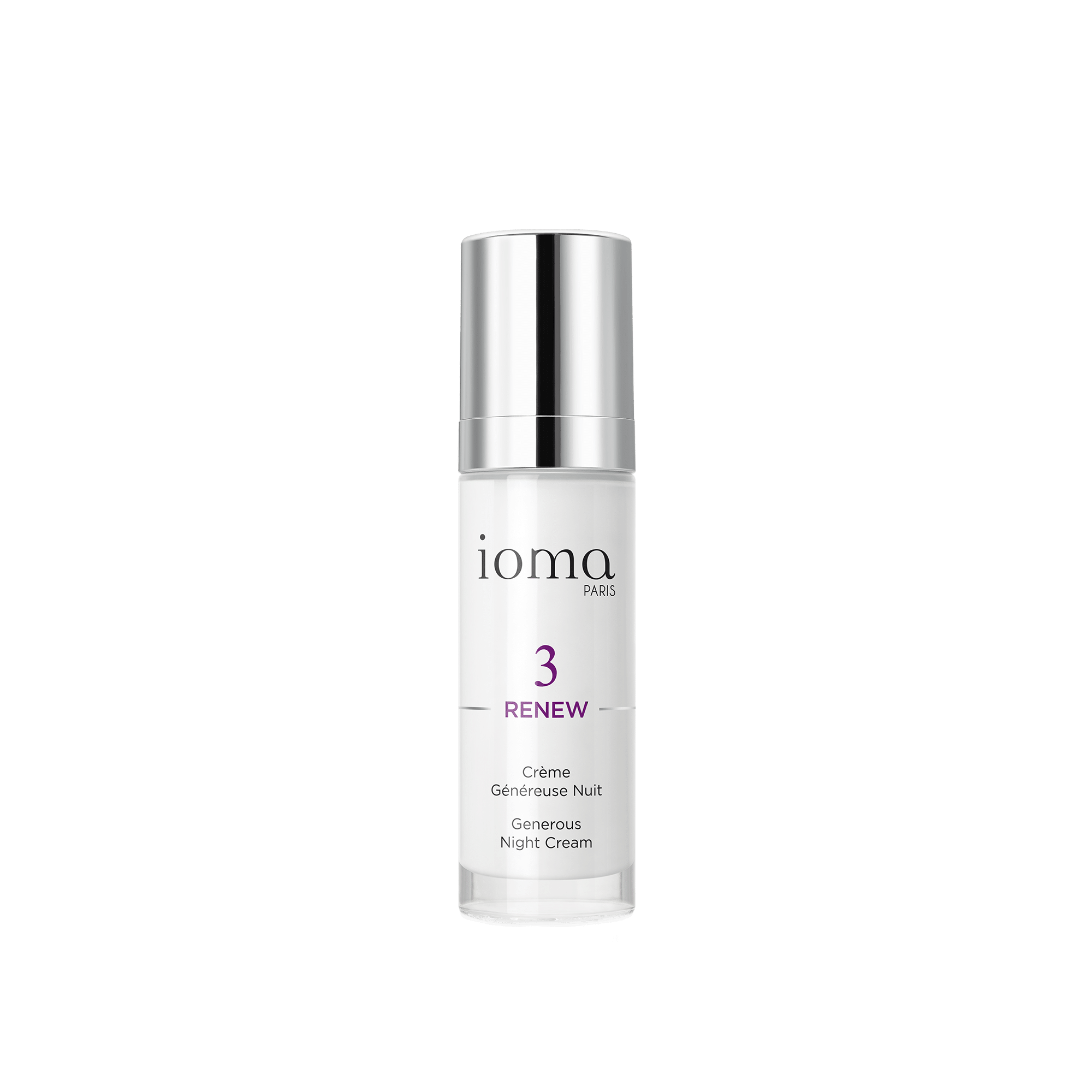 Anti-Wrinkle Cream | Generous Night Cream | IOMA Paris