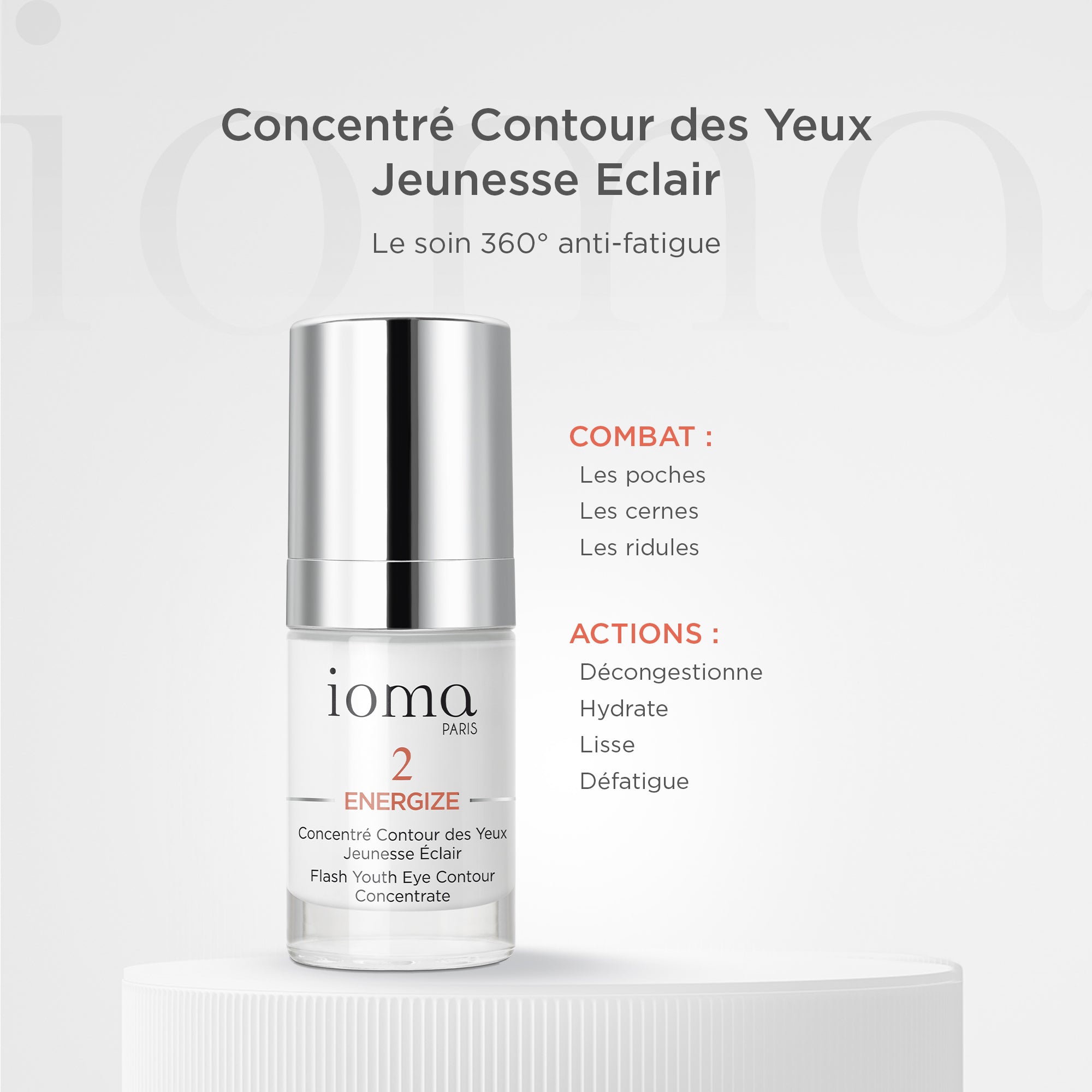 Concentré Contour des Yeux Jeunesse Éclair 15ml-IOMA