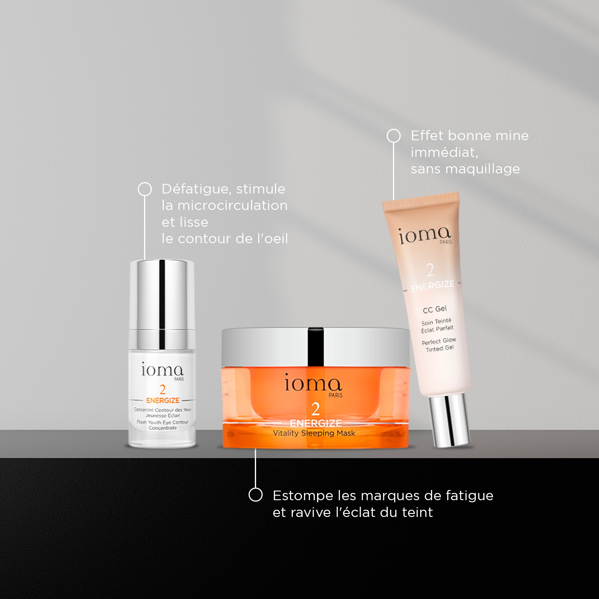 Vitality and Energy Facial Care | 2 - Energize | IOMA Paris
