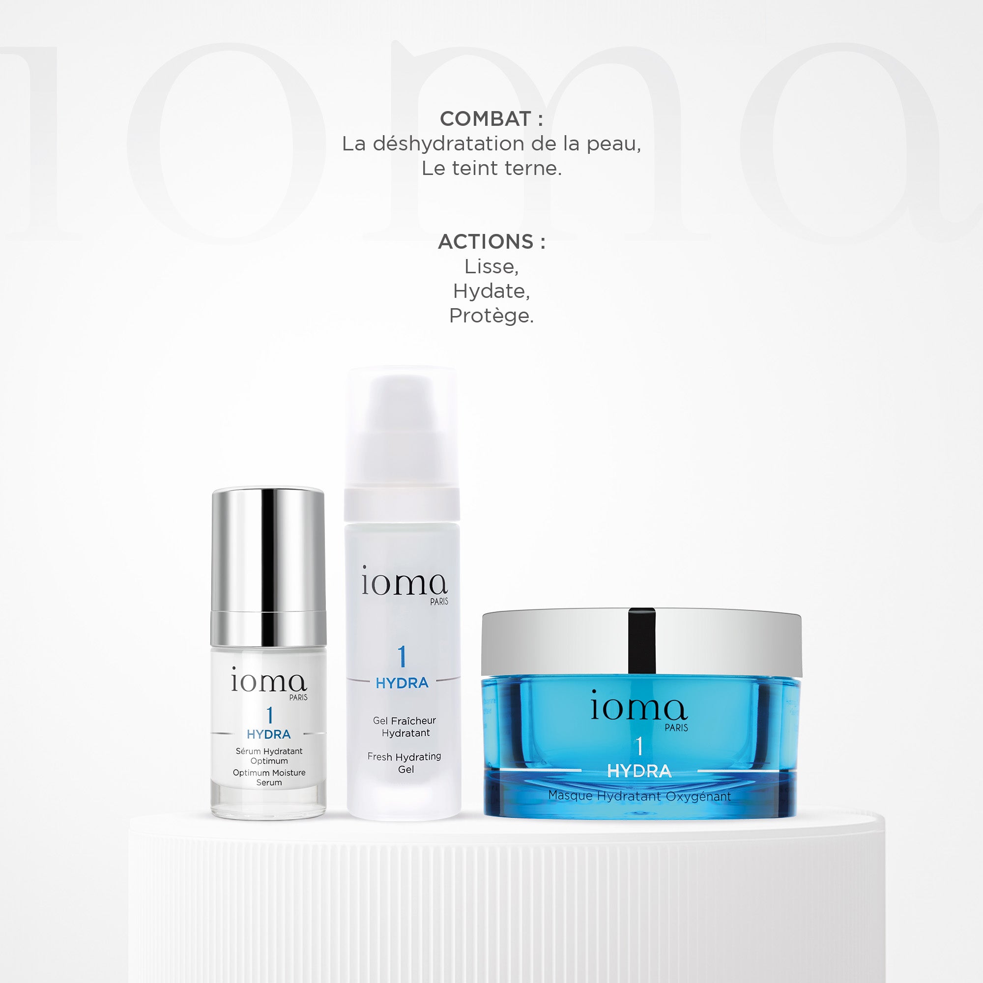 Trio protecteur et hydratant-IOMA