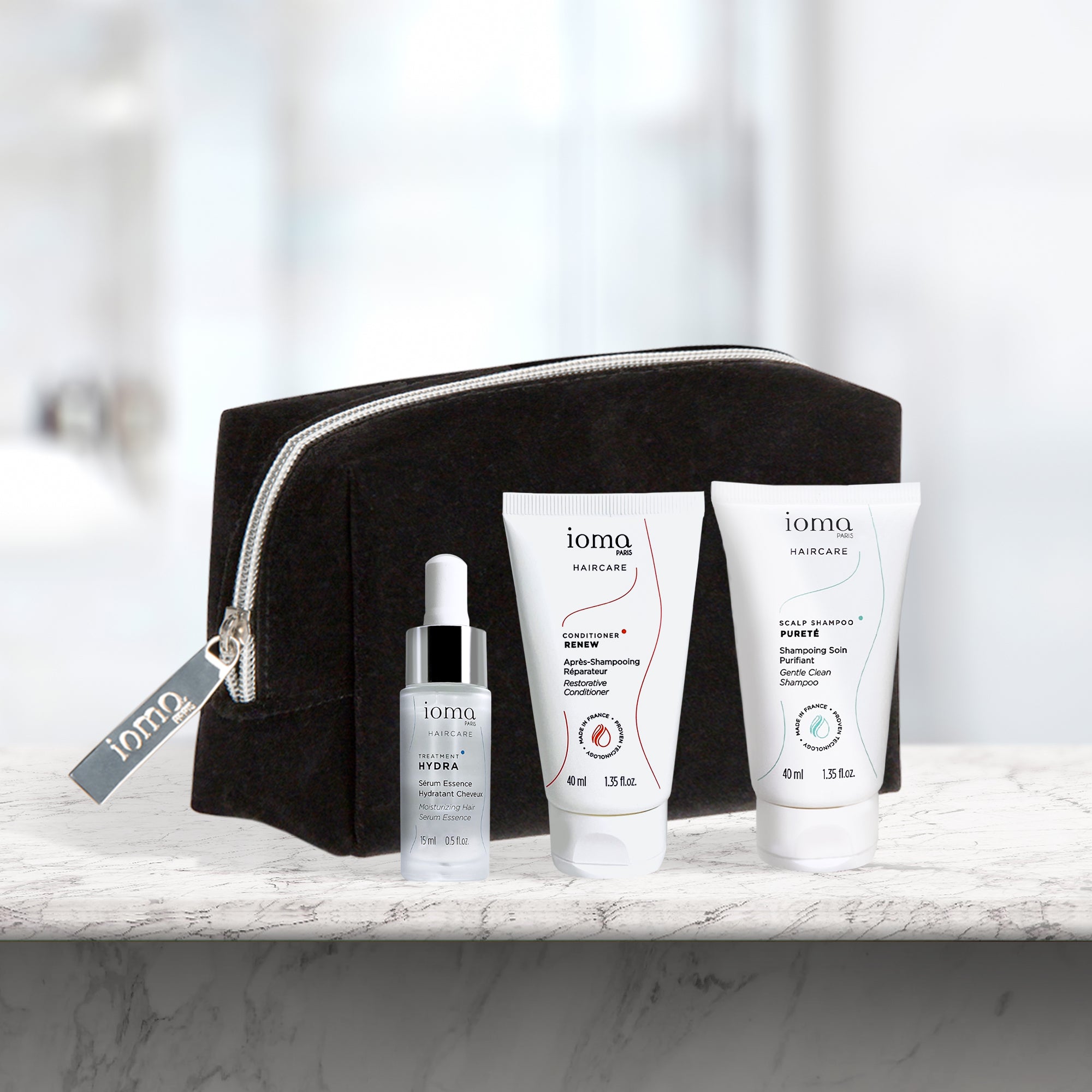 Kit Essentiels Cheveux Week-end-IOMA