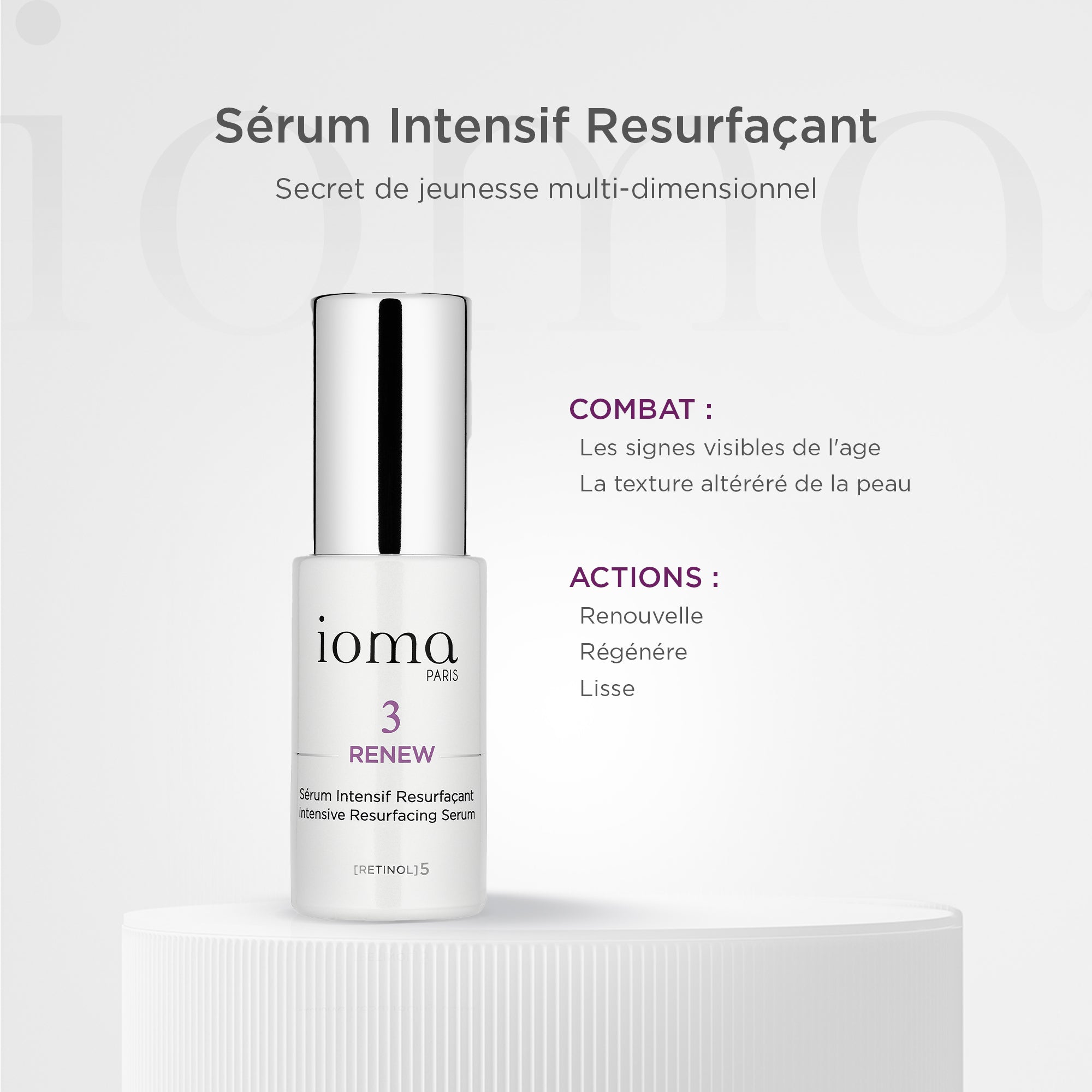 Sérum Intensif Resurfaçant-IOMA