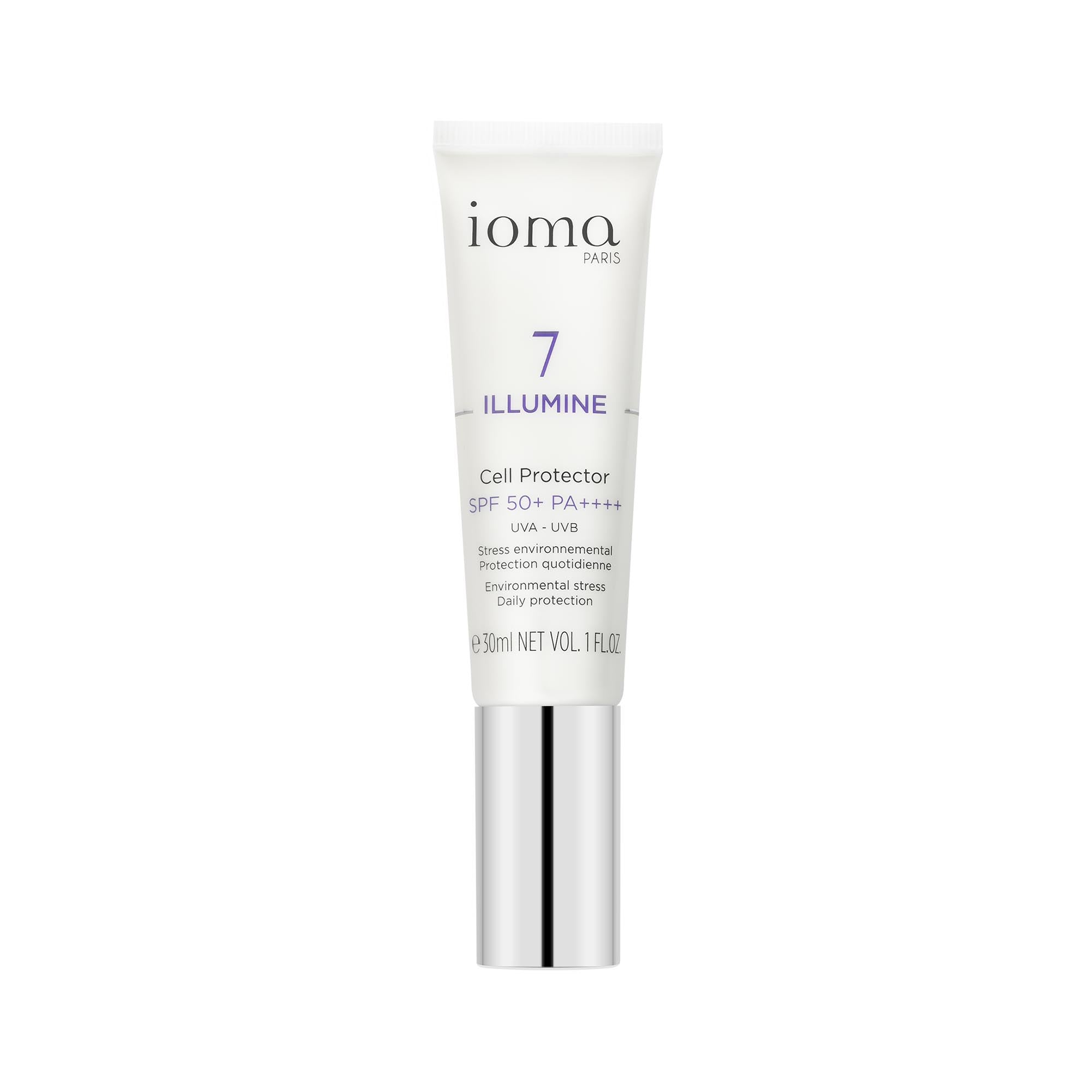 Cell Protector SPF50+, crème solaire visage SPF50 IOMA