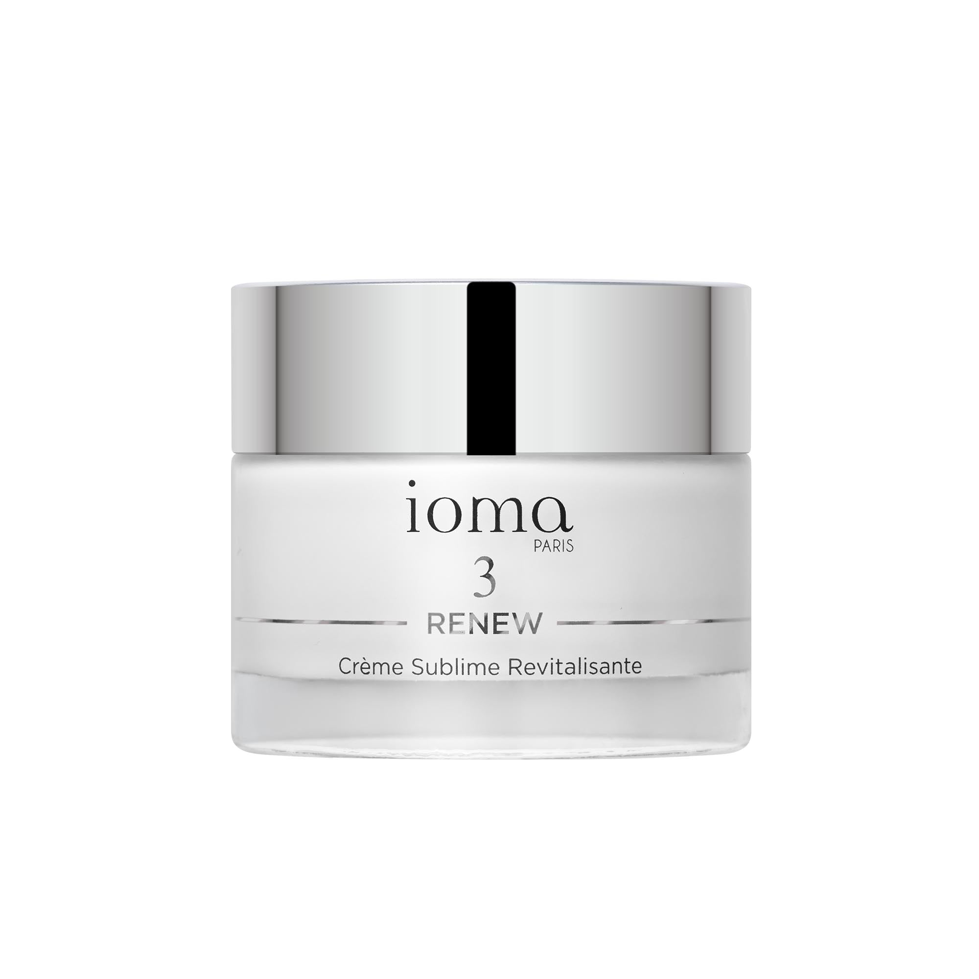 Crème Sublime Revitalisante, crème anti-âge redensifiante et raffermissante visage IOMA