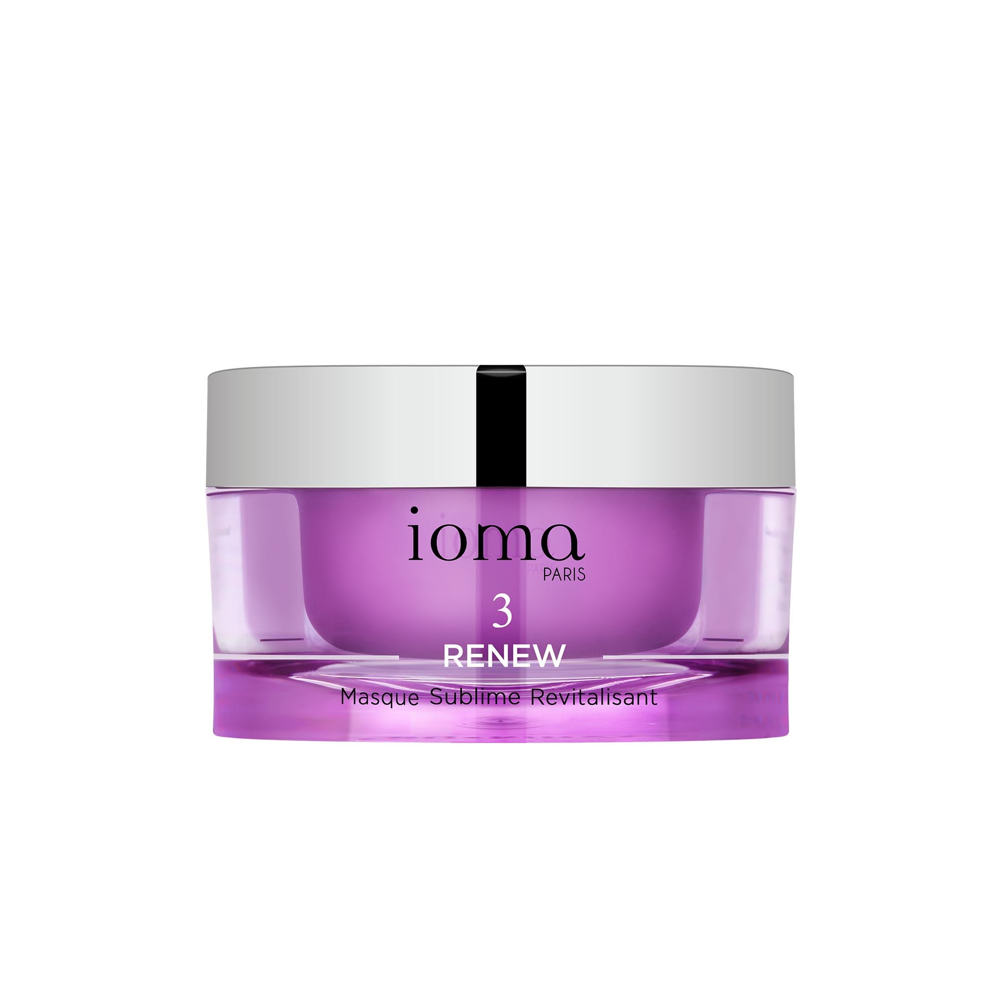 Masque Sublime Revitalisant, masque anti-âge raffermissant peaux matures IOMA