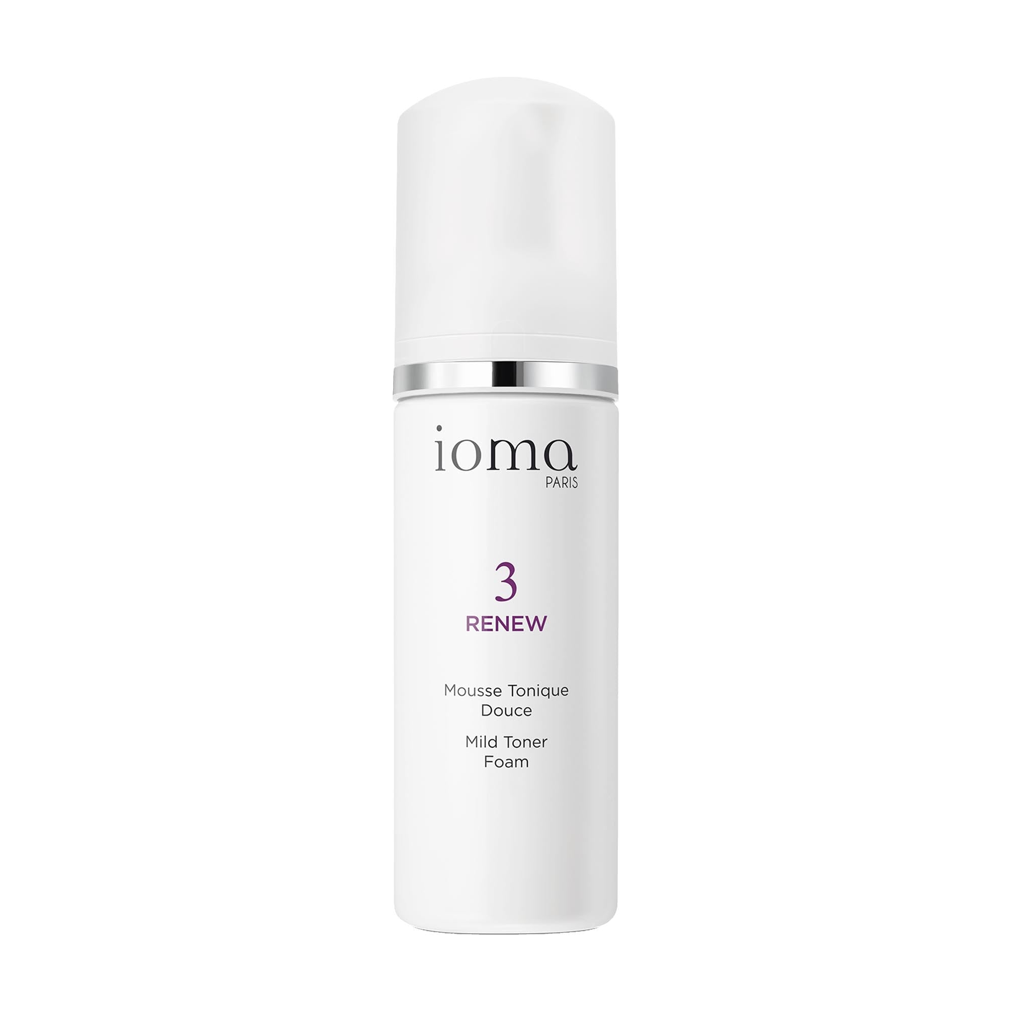 Mousse Tonique Douce, mousse nettoyante visage IOMA